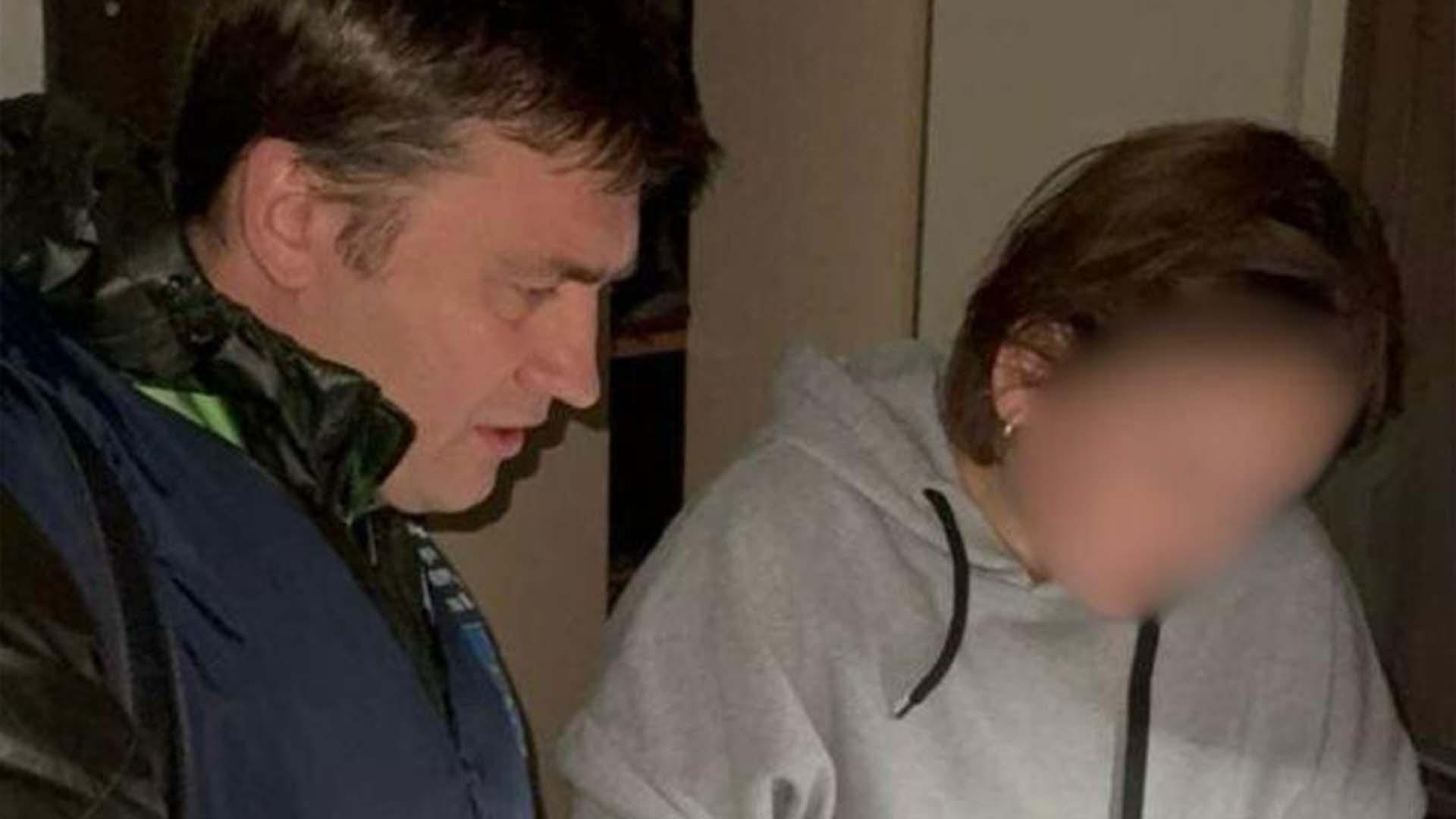 Підозрювана під час оголошення їй підозри