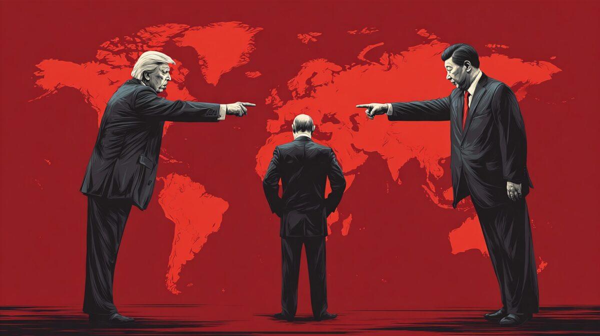 Bild: Чи розриває Трамп союз Росії, Ірану та Китаю? Дональд Трамп, Володимир Путін і Сі Цзіньпін