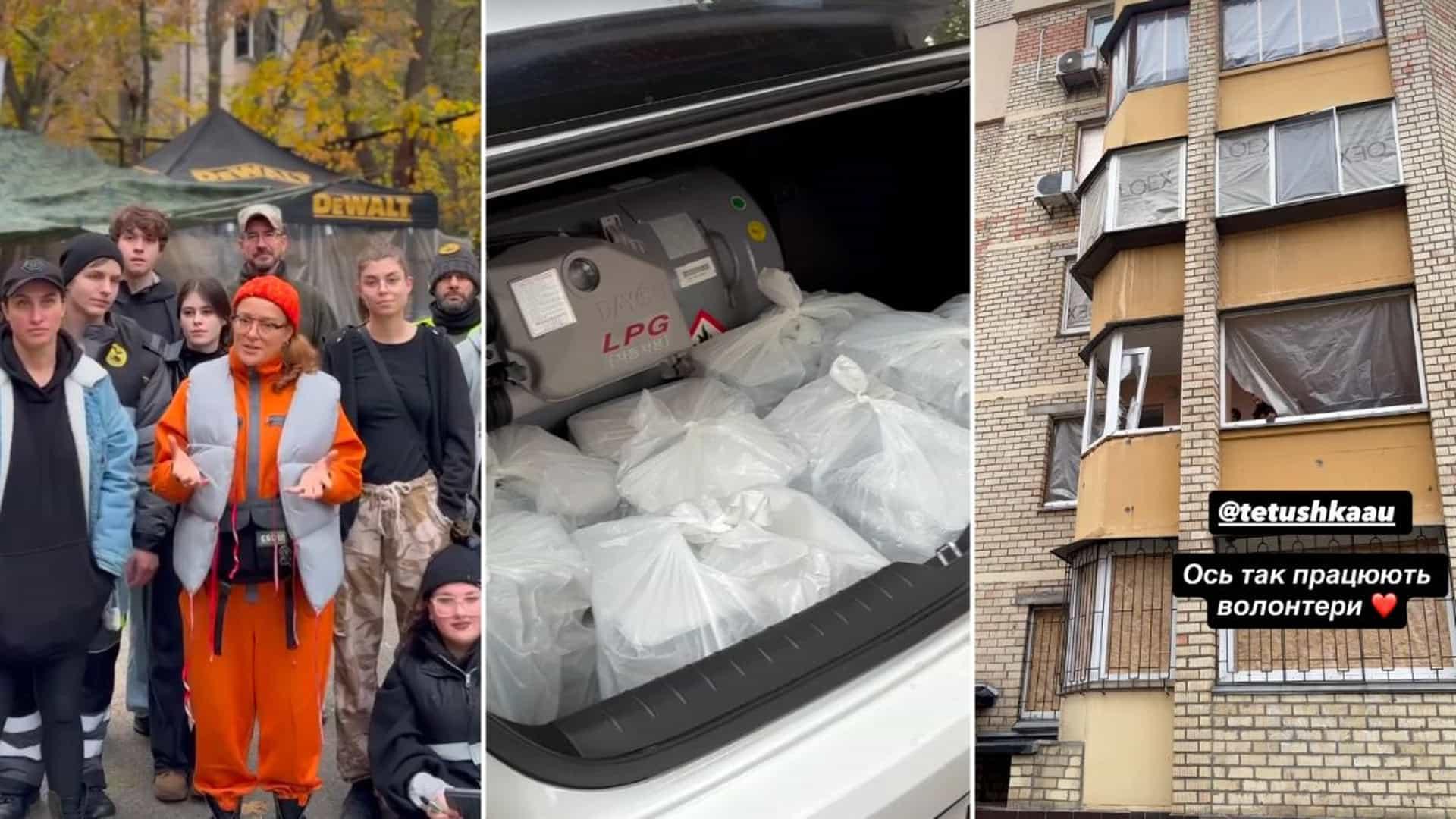 У Києві на Оболоні відкрили двоповерхову «Книгарню Є» замість казино Волонтери допомагають відновлювати пошкоджені будинки в Києві.