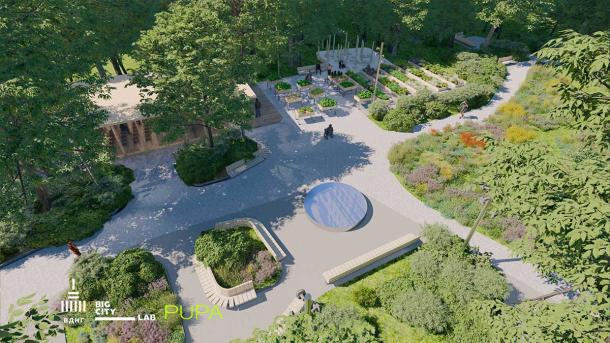 У Бучі медики та ветерани висадили терапевтичний сад