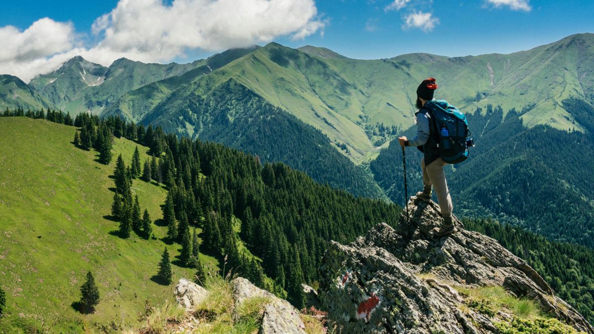 Чоловік у горах