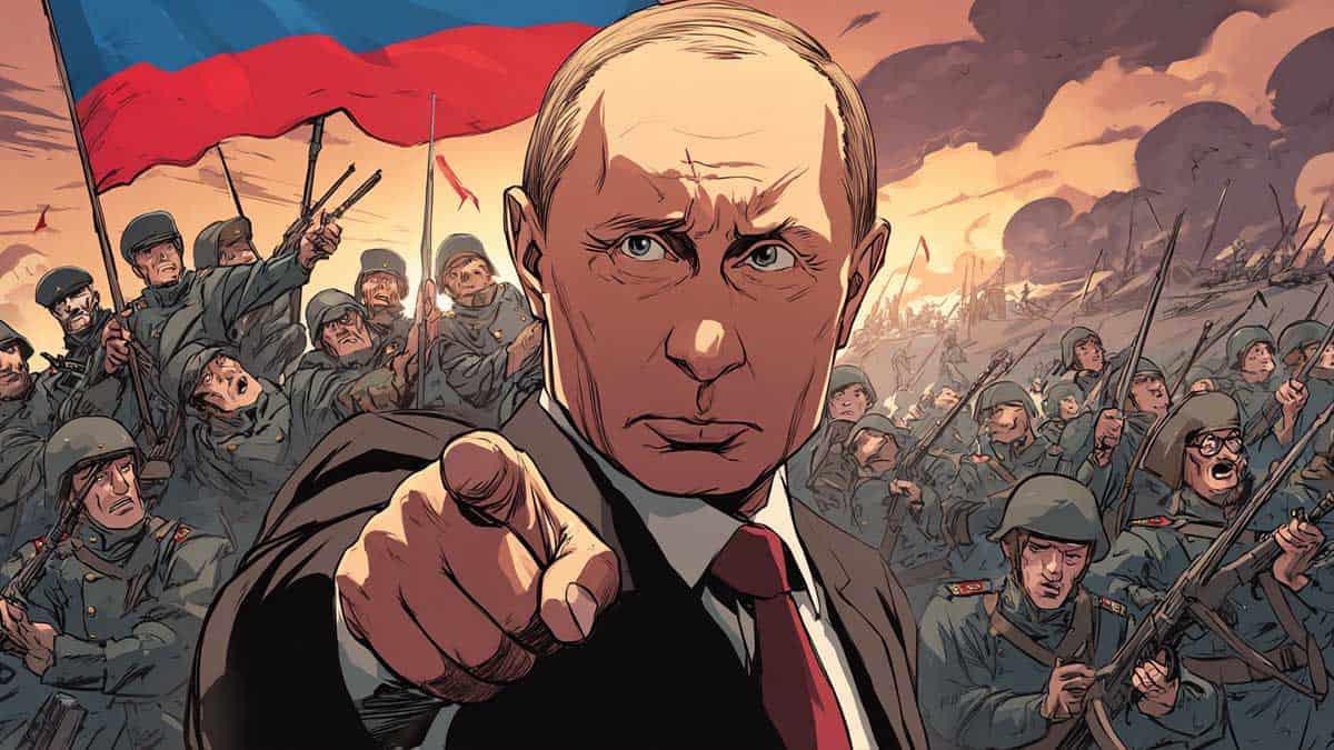 Чому Захід переоцінює силу диктатур: уроки України та Ірану Графічне зображення Путіна