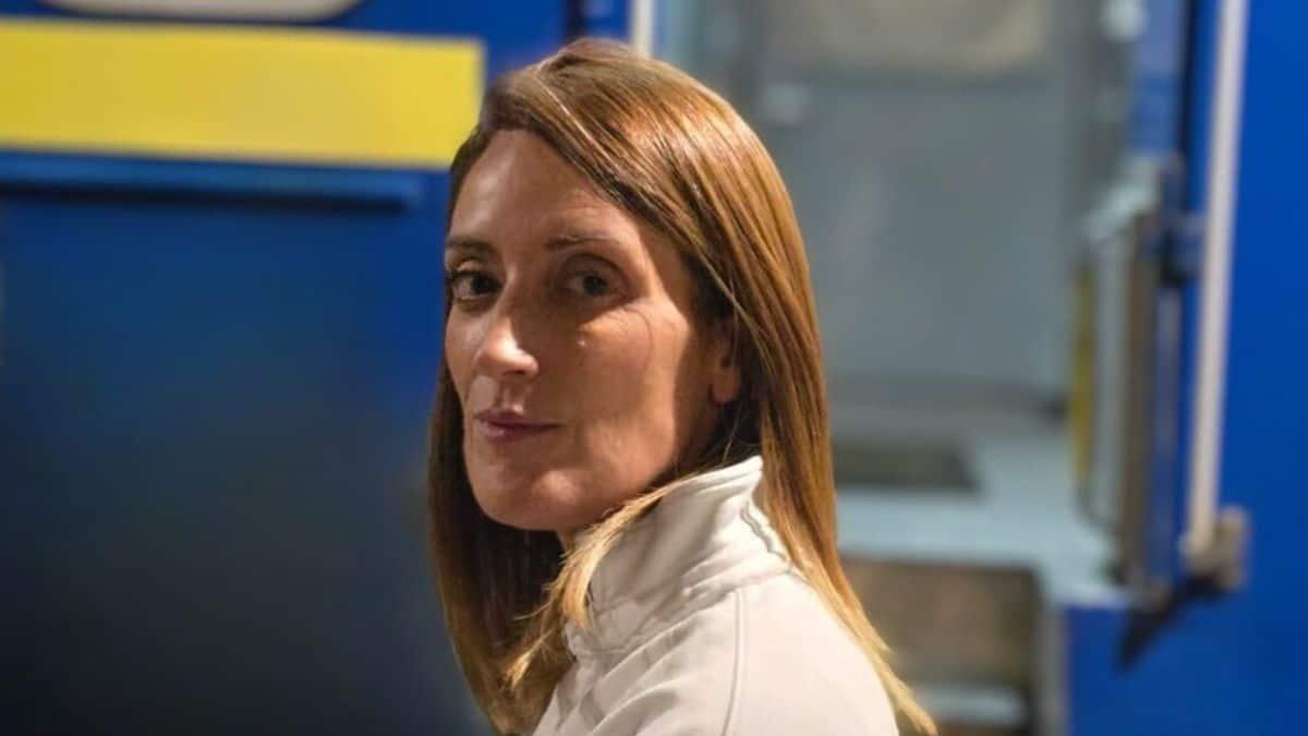 Очільниця Європарламенту Роберта Мецола прибула до Києва Голова Європарламенту Роберта Мецола