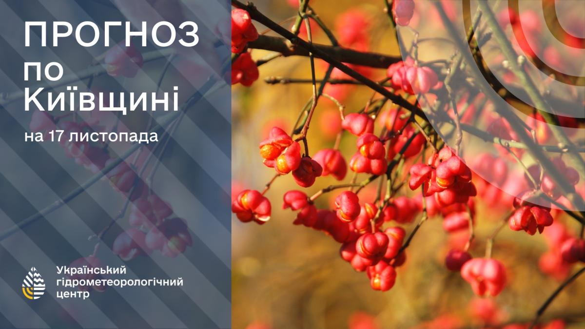 Прогноз погоди на 16 листопада: зображення Укргідрометцентру