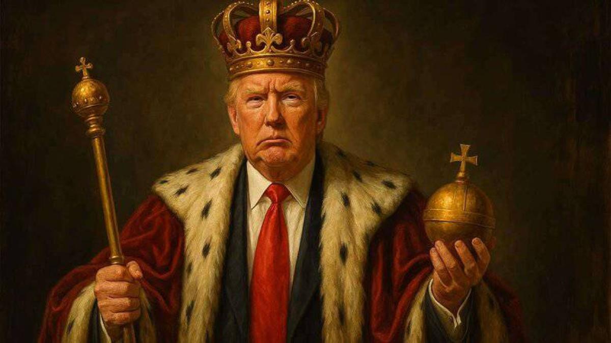 Як Трамп може залишатися президентом до 2037 року — проста юридична схема Уявний портрет Дональда Трампа як самодержця
