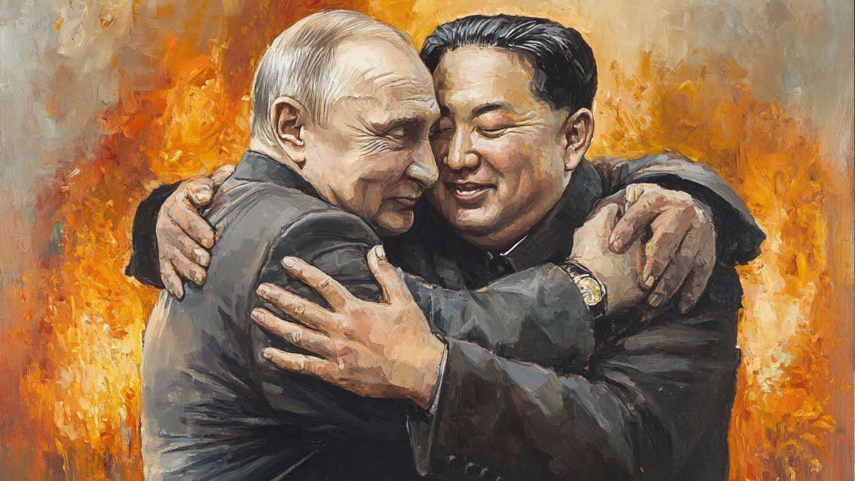 путін обіймається з кімом