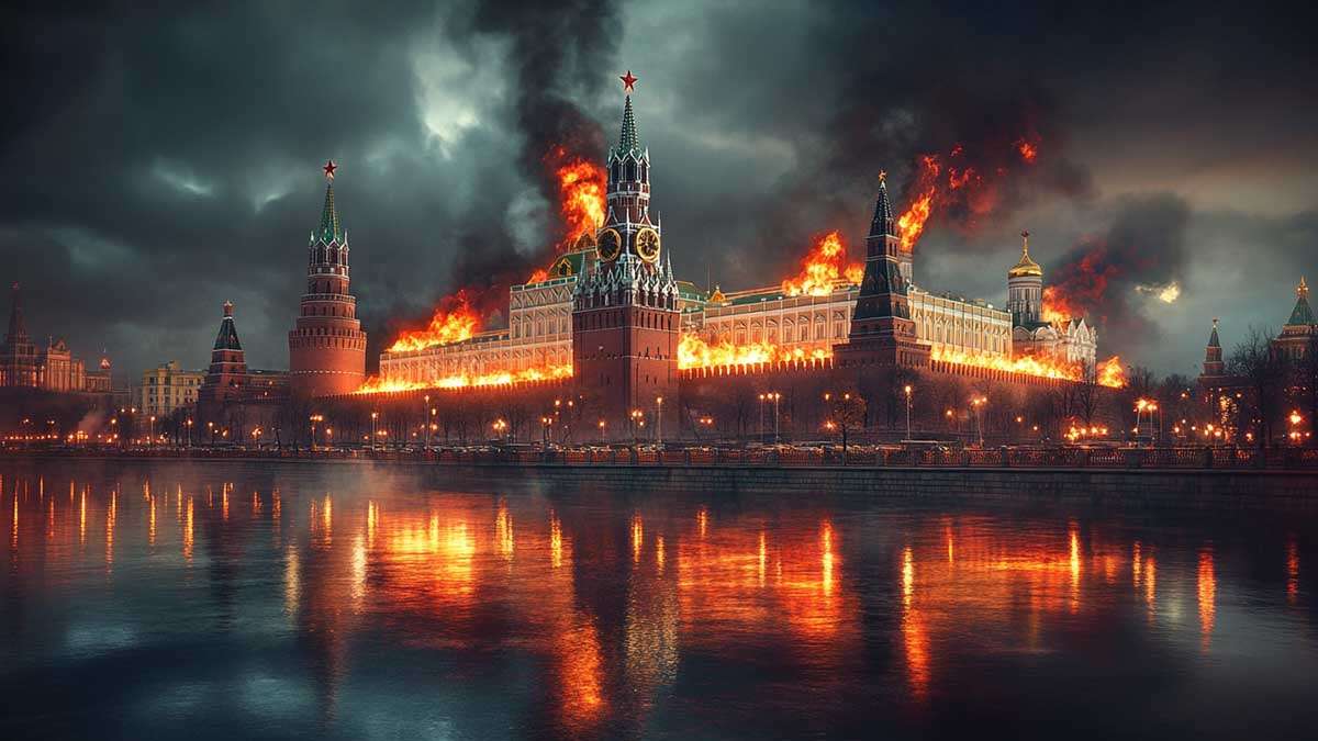 вогонь в Кремлі