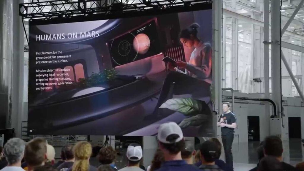 Starbase 2025: детальний план Маска з колонізації Марса та майбутнього людства (відео)