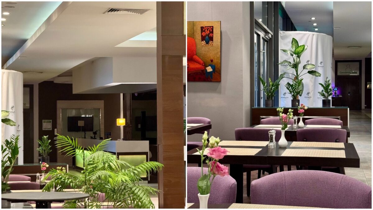Готель Holiday Inn Kyiv у «Торонто-Київ» частково відновив роботу після обстрілу Готель Holiday Inn Kyiv у «Торонто-Київ» частково відновив роботу після обстрілу
