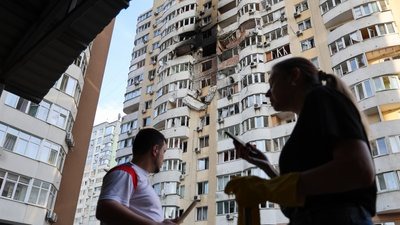 Наслідки атаки РФ в Солом'янському районі Києва, 6 червня 2025 року
