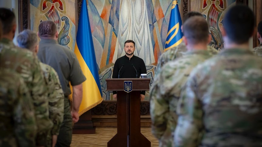 Зеленський нагородив воїнів СБУ за операцію «Павутина», яка вразила стратегічну авіацію РФ