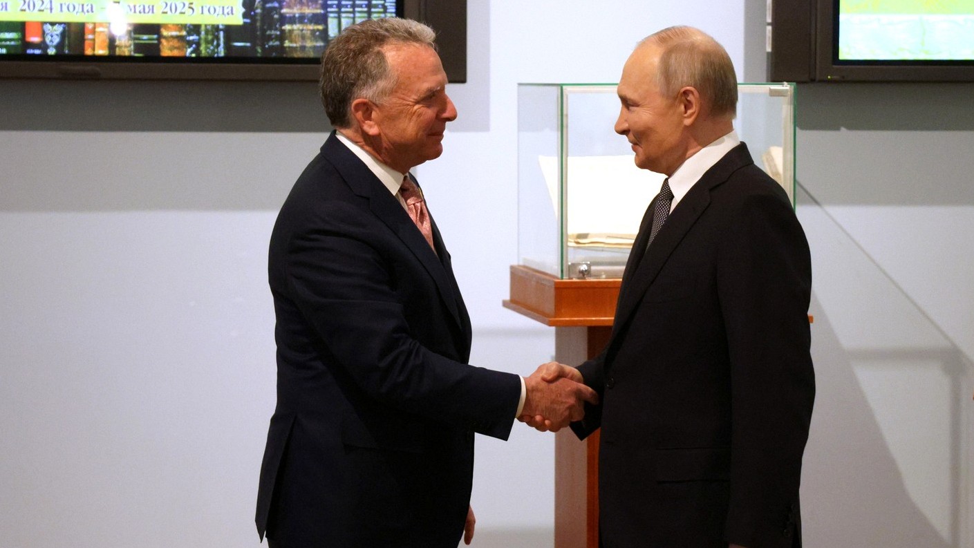 Спеціальний посланник США Стів Віткофф і Володимир Путін