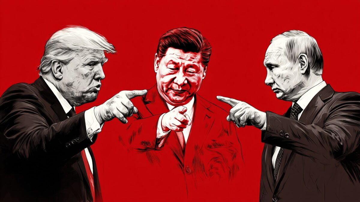 Дональд Трамп, Сі Цзіньпін і Володимир Путін