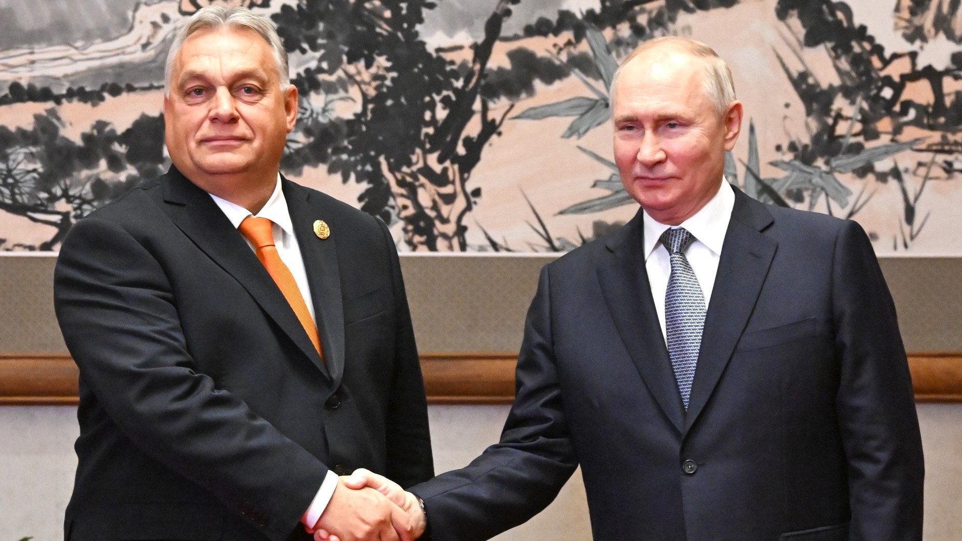 Прем’єр Угорщини Віктор Орбан і очільник Росії Володимир Путін