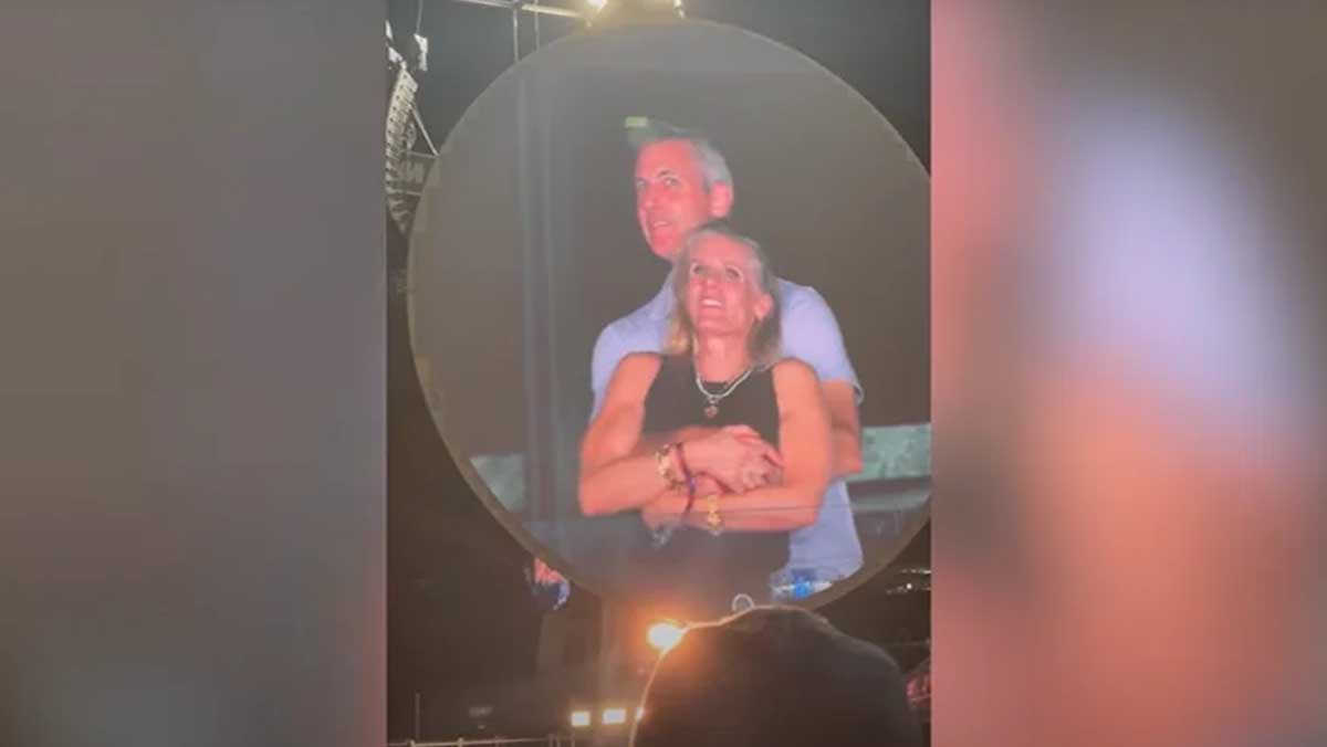 Скандал на концерті Coldplay: CEO звільнився після камери «поцілункової хвилини» Скандал на концерті Coldplay
