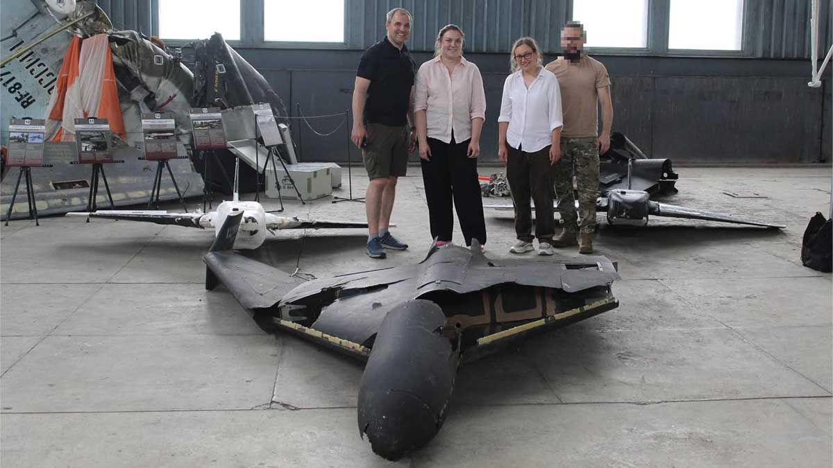 Російські дрони в Державному музеї авіації ім О. Антонова