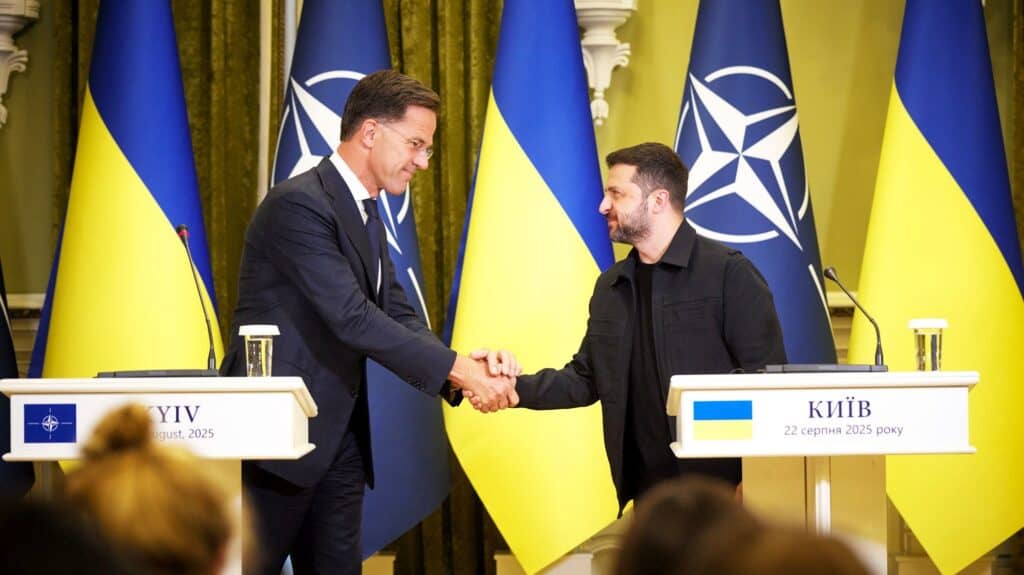 Генсек НАТО Марк Рютте у Києві: гарантії безпеки та нові санкції проти Росії Президент України і генсекретар НАТО