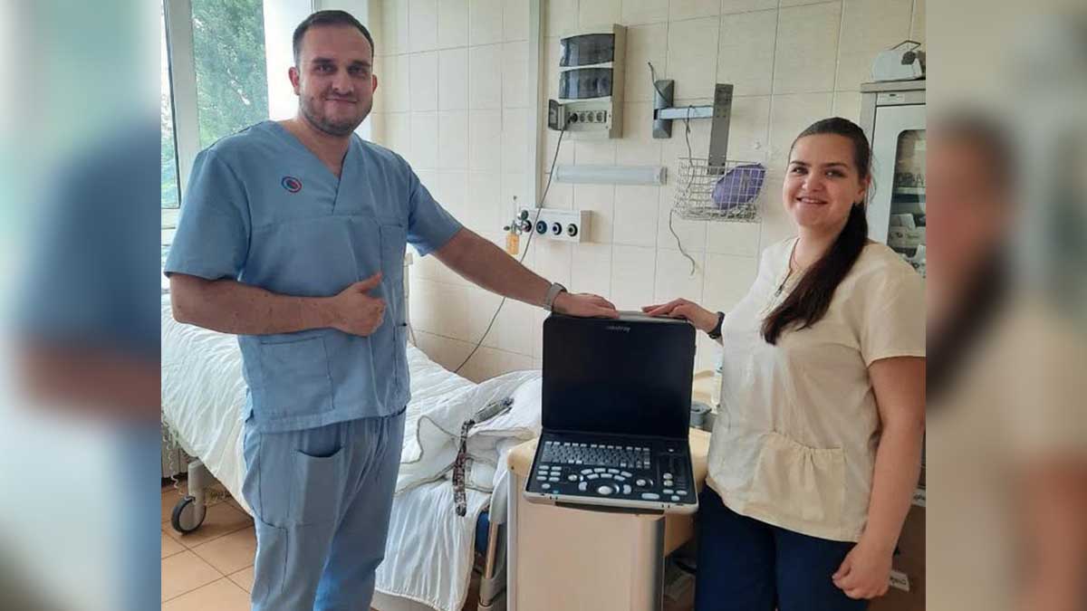 Інститут Амосова отримав сучасне УЗД-обладнання з Німеччини — допомога від Action Medeor