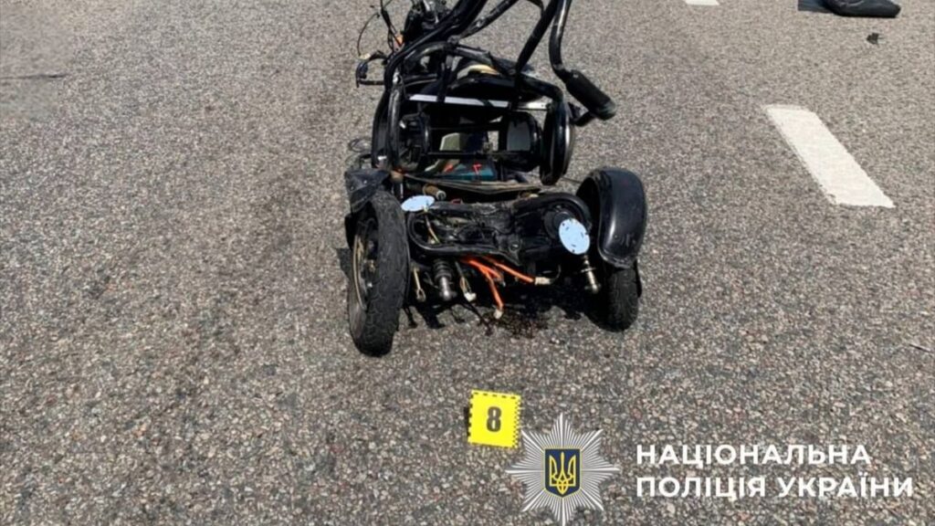 На Фастівщині молодик на Volkswagen збив насмерть дідуся на скутері