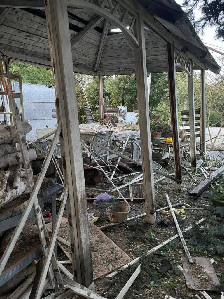 Унаслідок атаки дронами на Київщині пошкоджено будинок рестораторки Маргарити Січкар (фото)