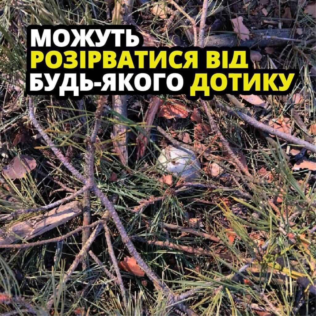 ДСНС попереджає про кулькові авіабомби ШОАБ-0,5: схожі на м'ячики для дітей