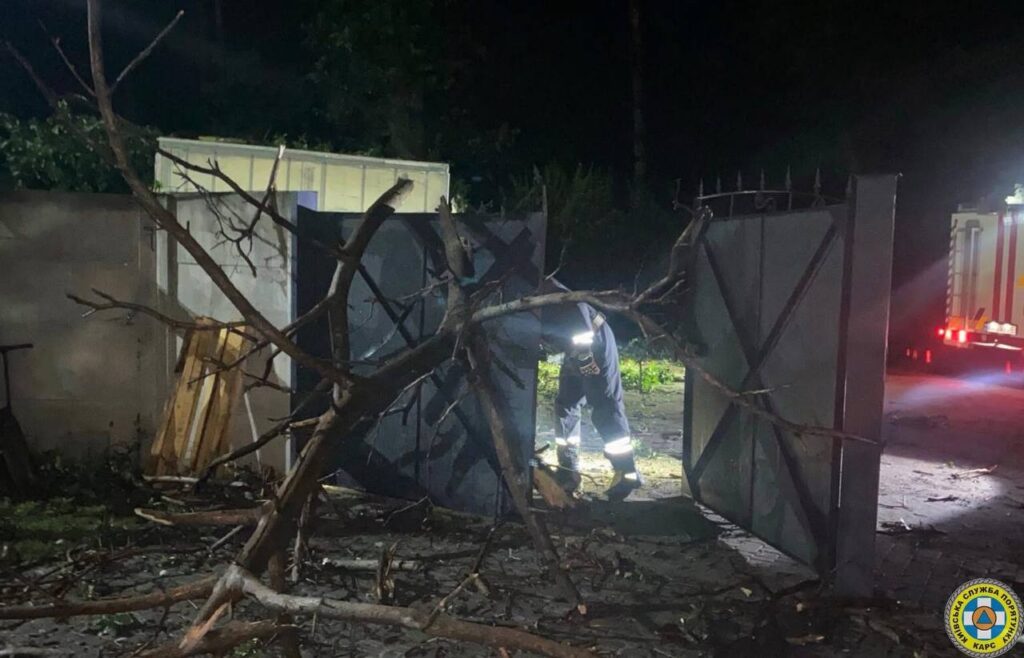 У Києві рятувальники ліквідували аварійні дерева на Білоруській і Синьоозерній У Києві рятувальники ліквідували аварійні дерева на Білоруській і Синьоозерній