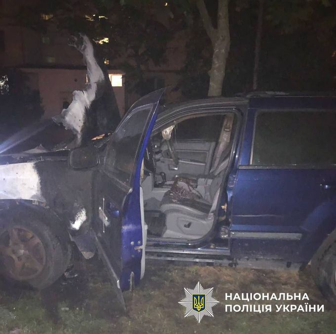 У Києві затримали підлітків, які підпалили авто військового за завданням російських кураторів