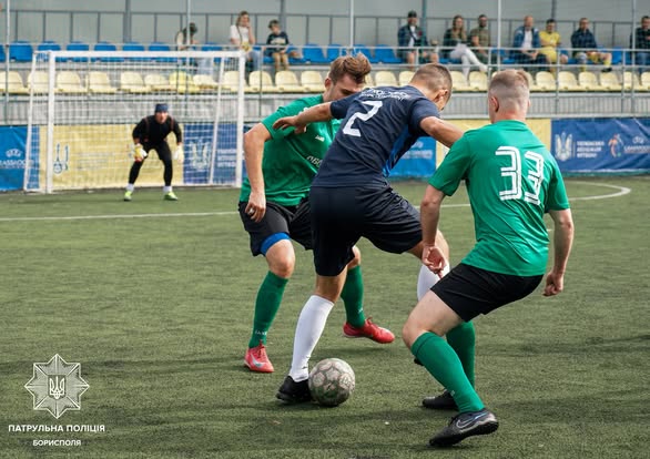 Патрульні Київщини взяли участь у благодійному футбольному турнірі