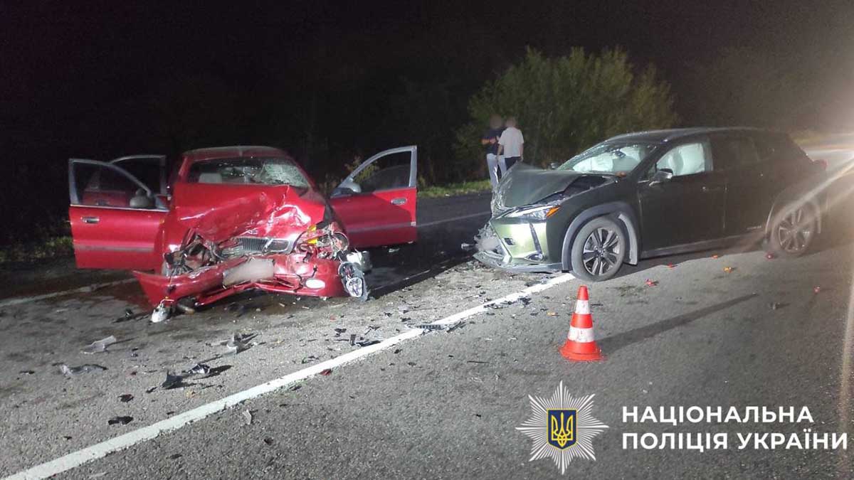 Пошкоджені автомобілі внаслідок ДТП