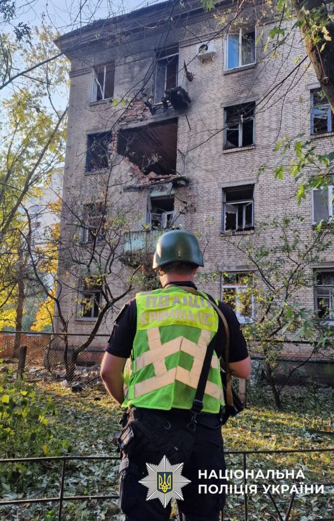 Атака на Київ: загинули жінка і немовля, 16 поранених, серед них двоє поліцейських (оновлення)