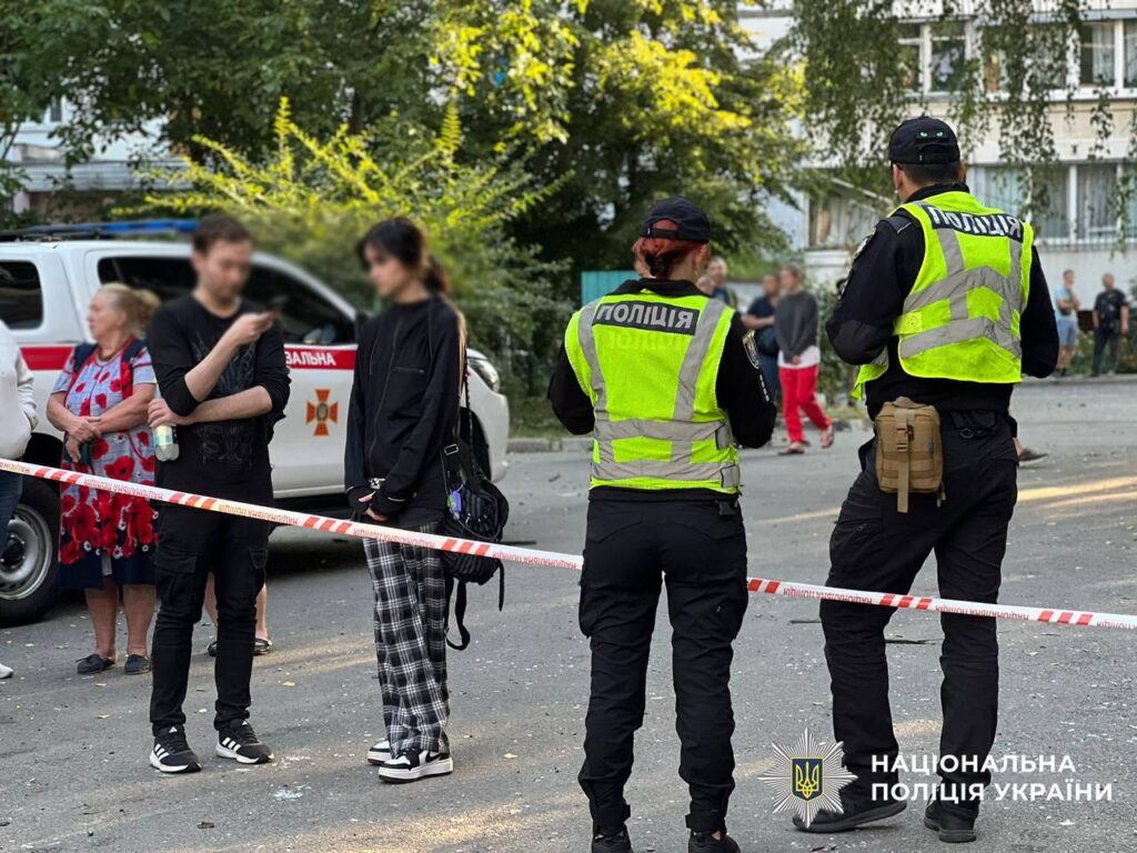 Атака на Київ: загинули жінка і немовля, 16 поранених, серед них двоє поліцейських (оновлення)
