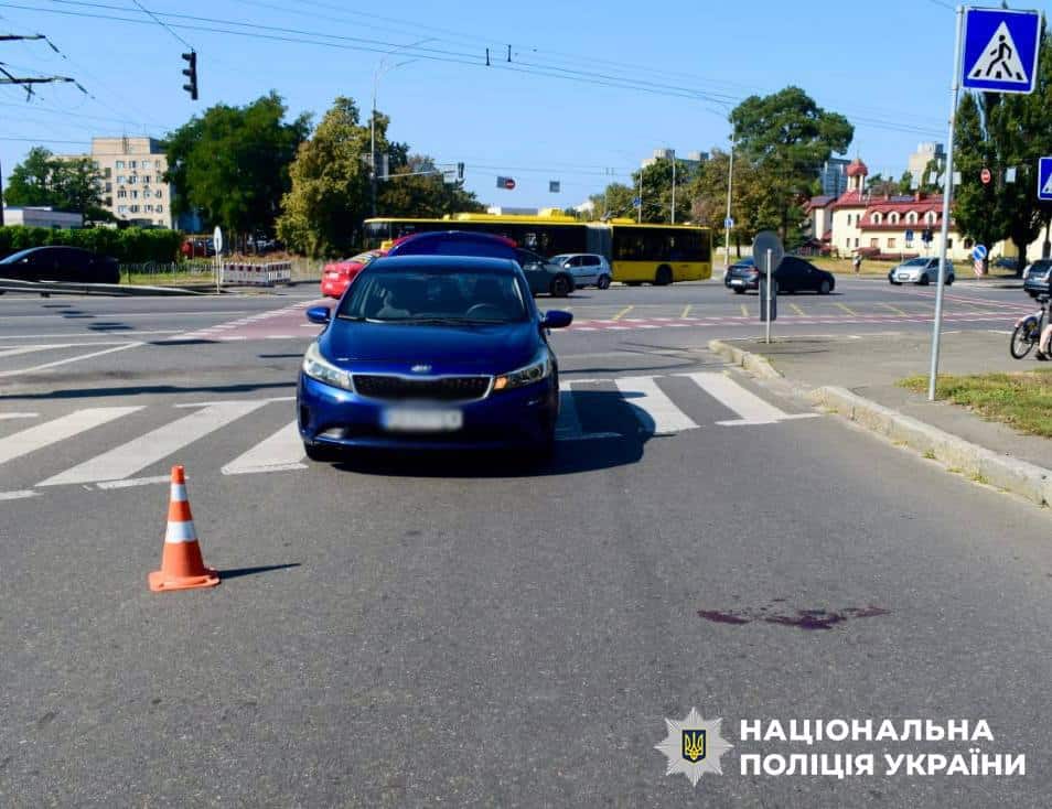 У Києві таксист збив 89-річну жінку на переході у день її народження