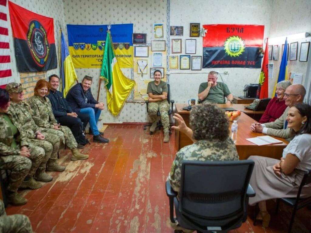 До «Бучанських відьом» завітала міністерка освіти Данії Крістіна Егелунд До «Бучанських відьом» завітала міністерка освіти Данії Крістіна Егелунд