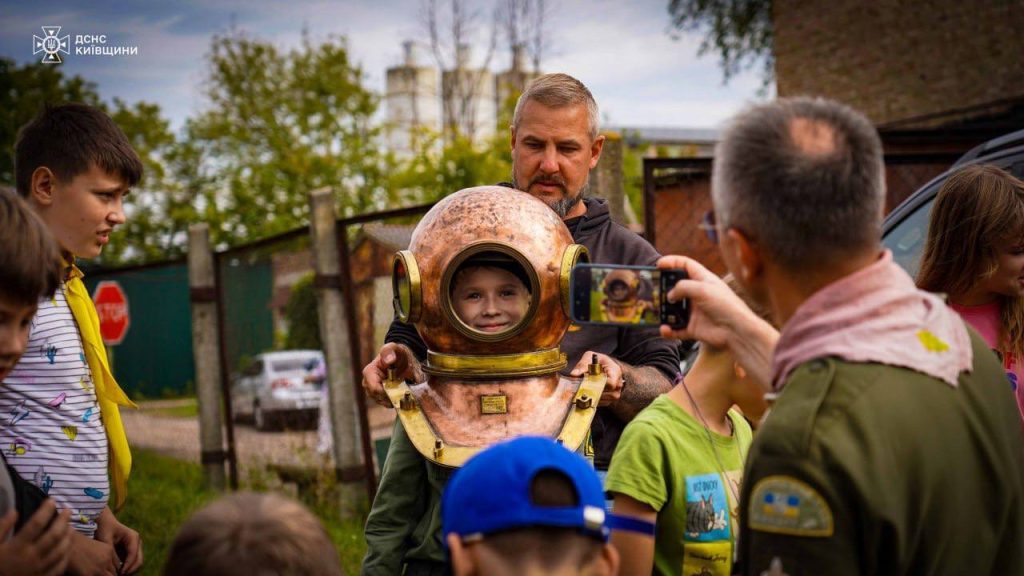 Рятувальники взяли участь у відкритті пластового року на Бориспільщині