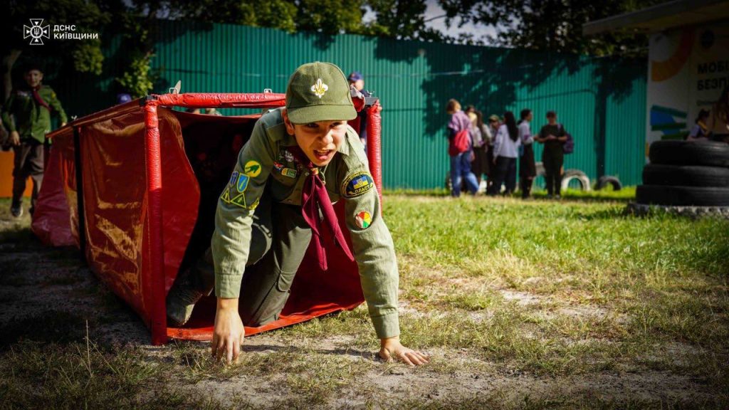 Рятувальники взяли участь у відкритті пластового року на Бориспільщині
