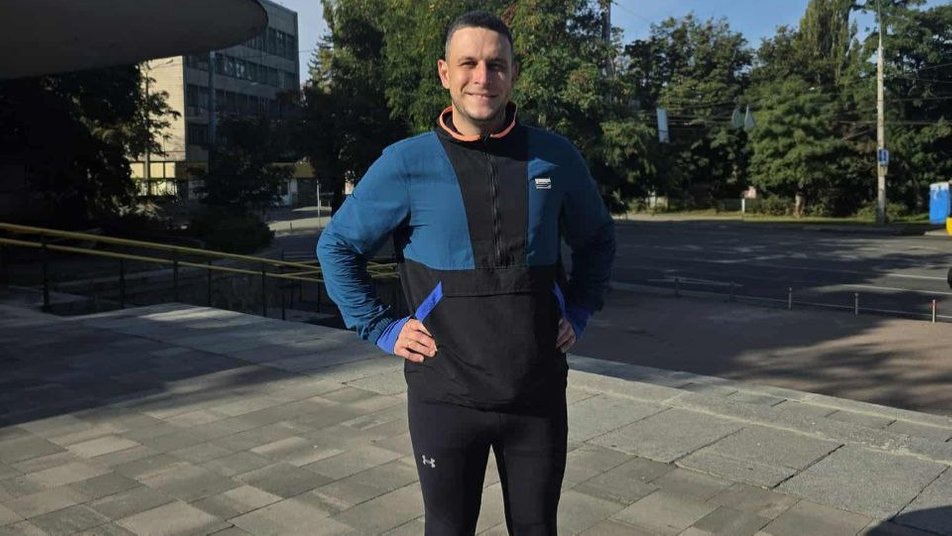 Столичний бігун Всеволод Севастьянов