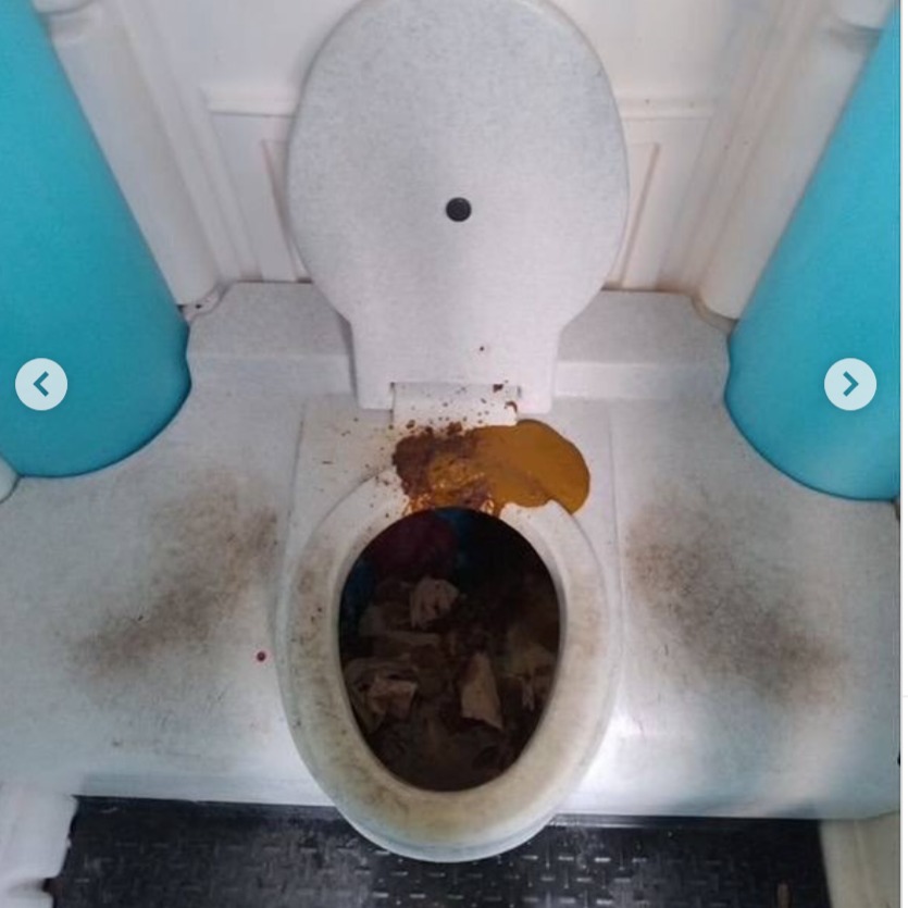 ТЦК Києва прокоментував скандальні фото з розподільчого центру Брудний туалет