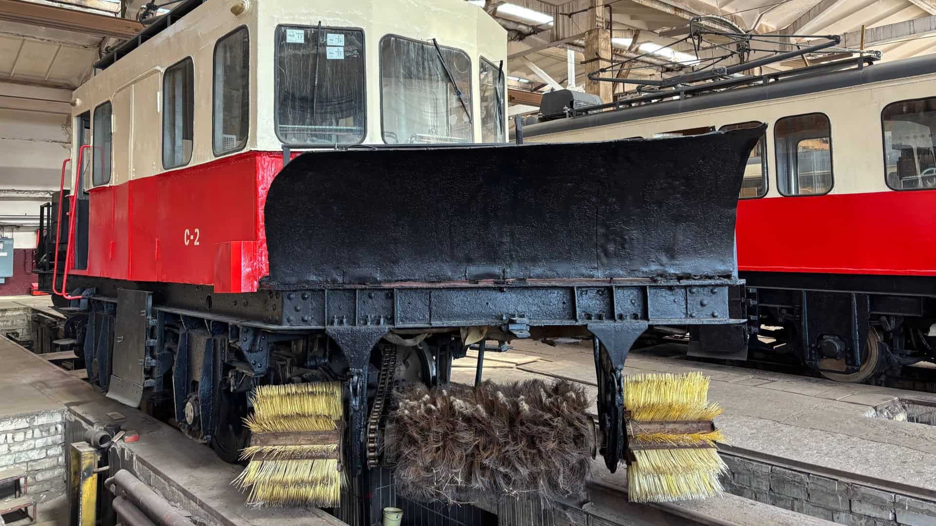 Трамвай в ДЕПО