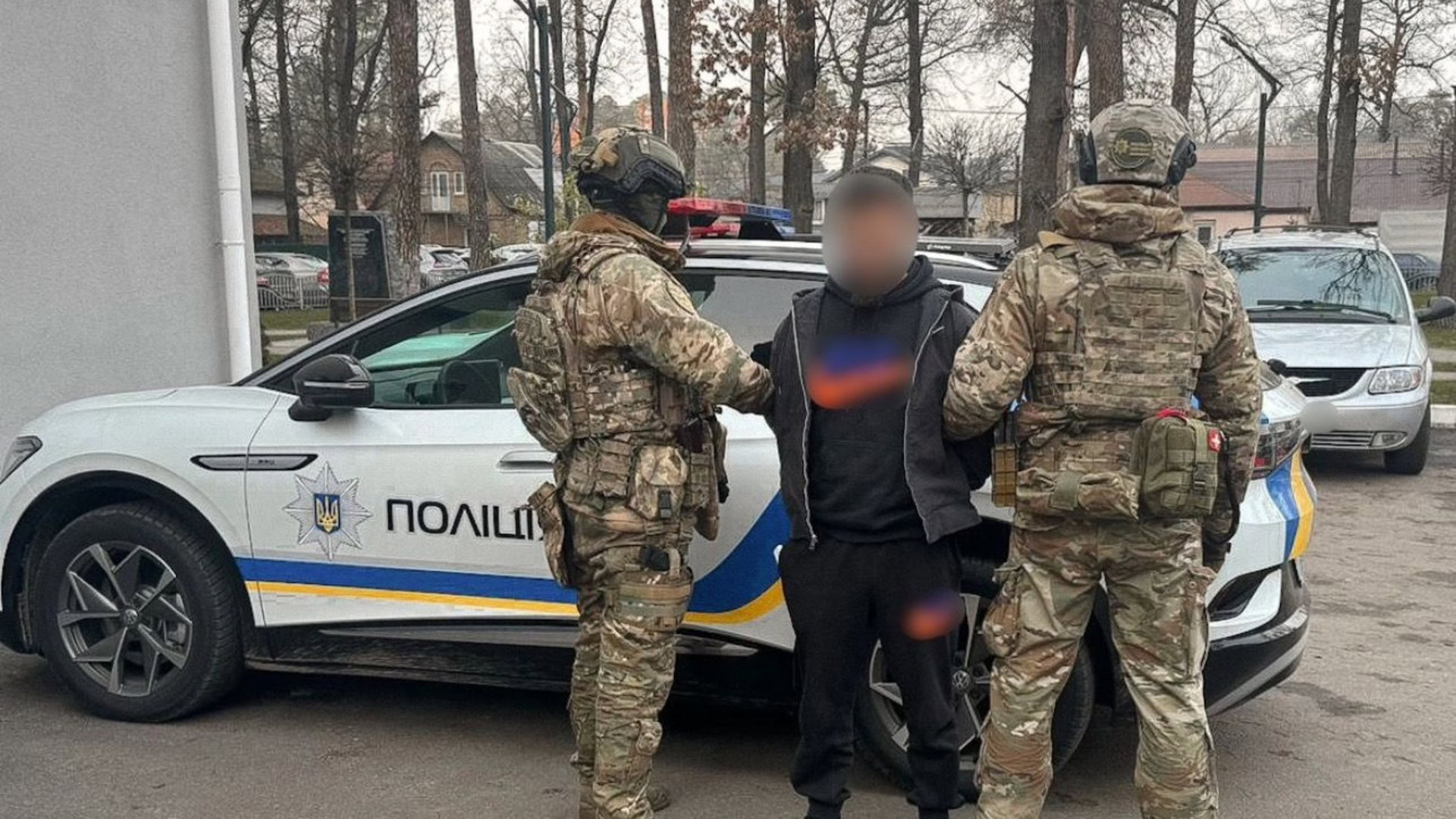 Затриманий підозрюваний