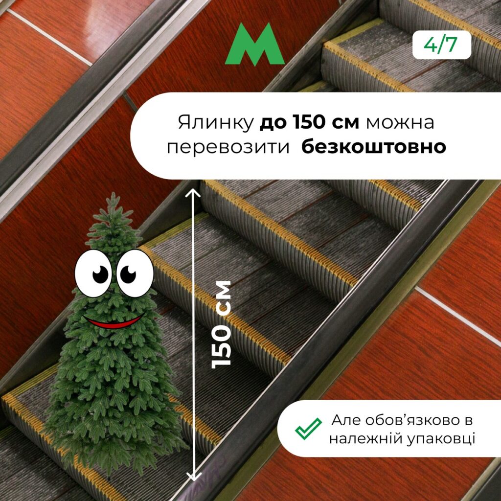 Ялинка у метро