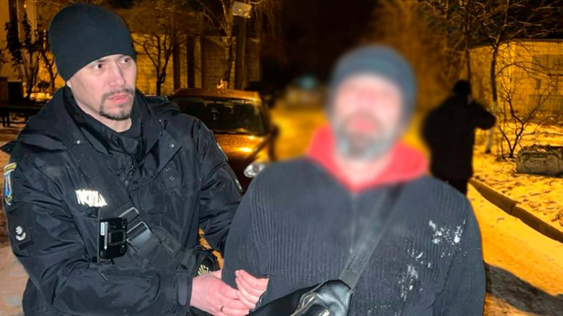 Затриманий підозрюваний