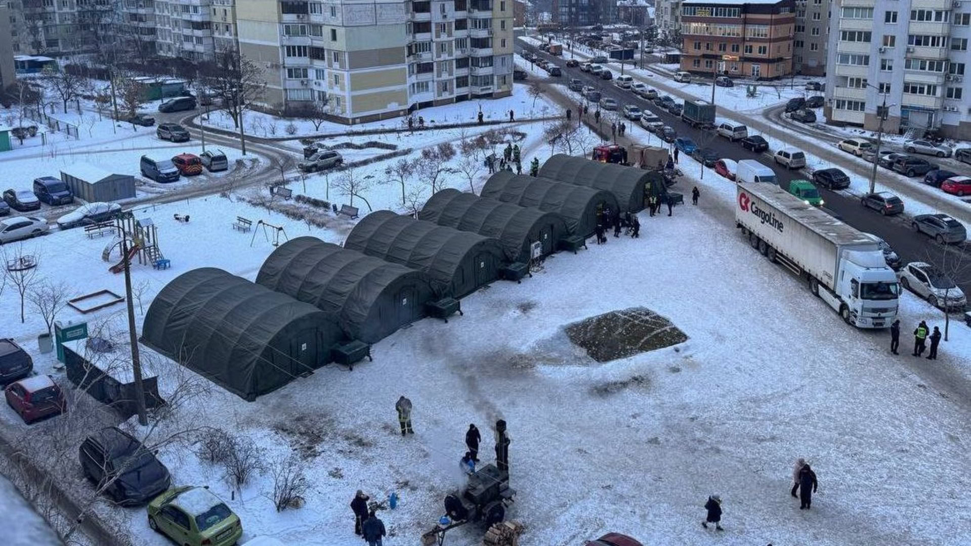 Шість пунктів обігріву