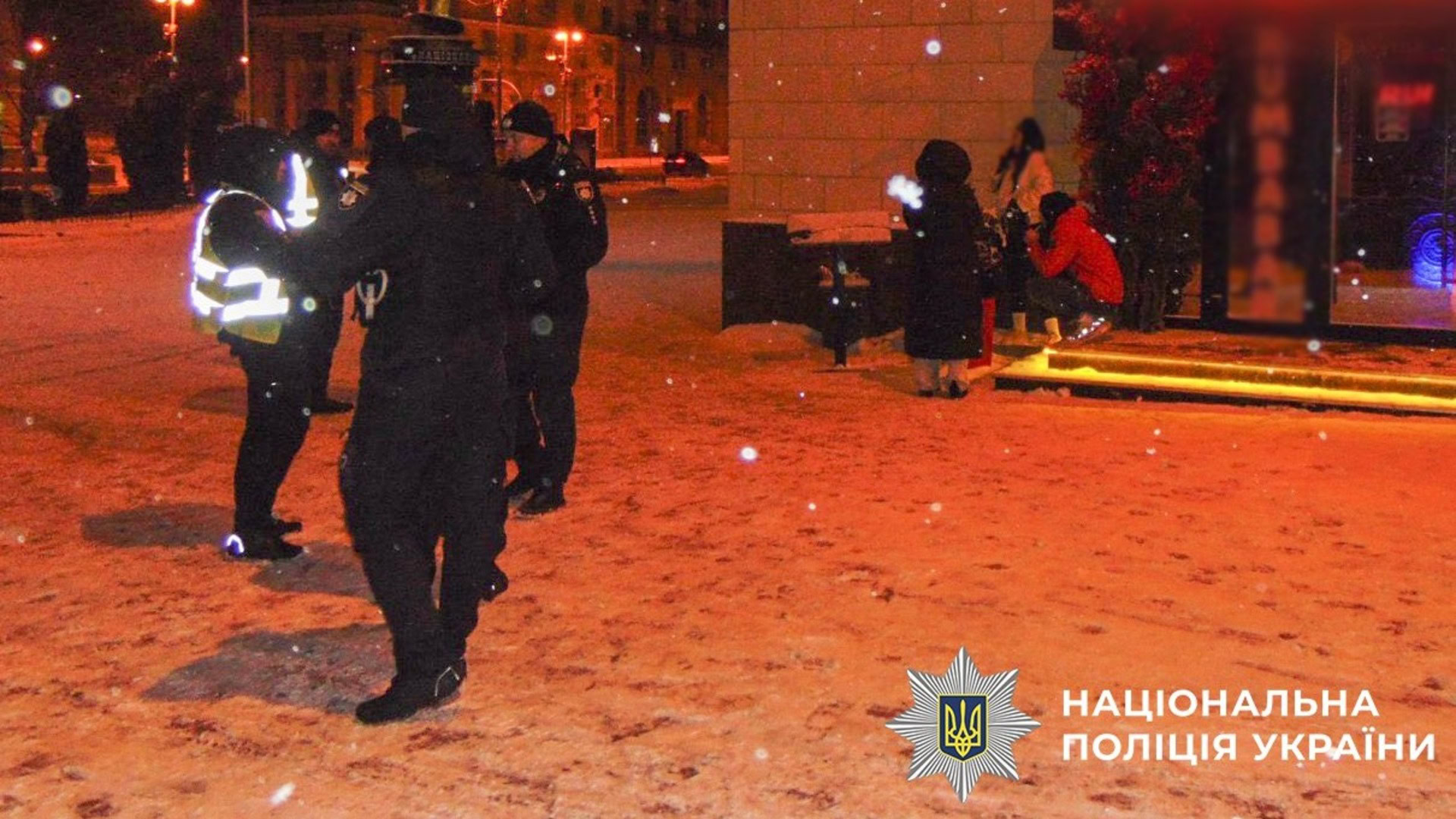 Правоохоронці на місці подій