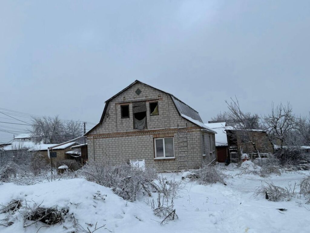 У старостаті Бучанської громади впали уламки збитого ворожого «Шахеда»