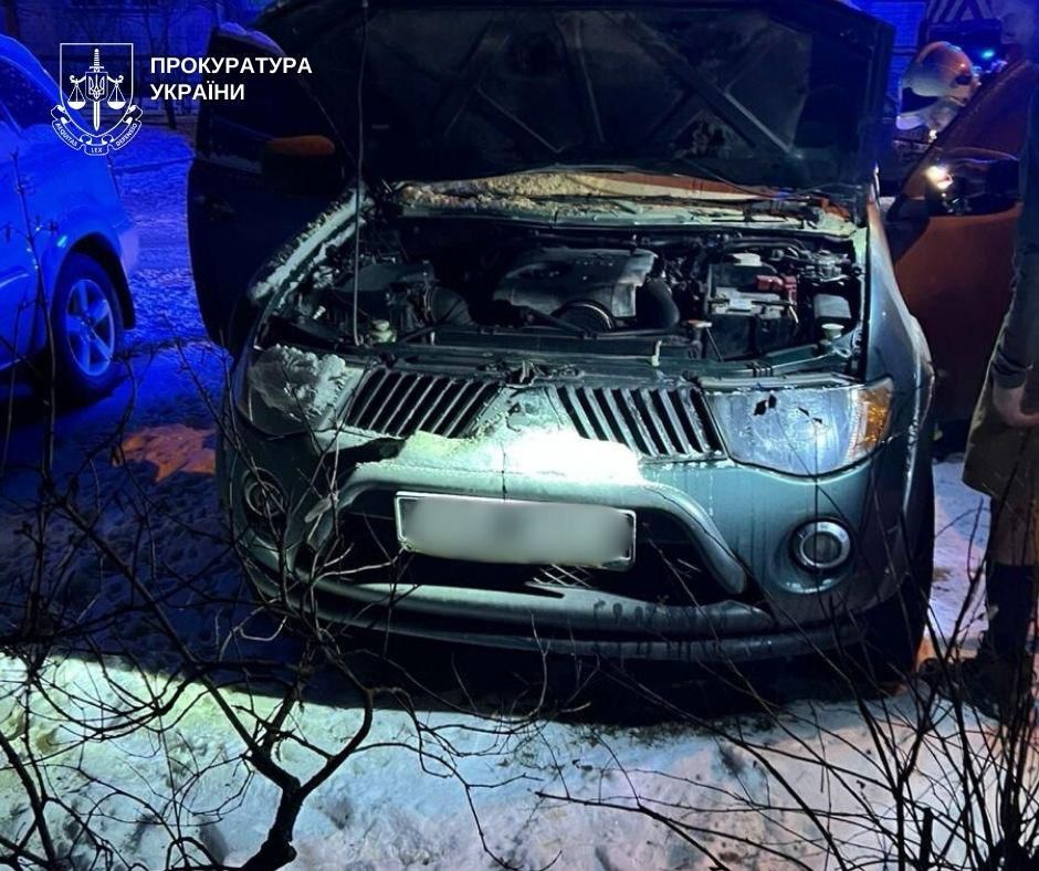 Поліція: на Оболоні затримали палія авто військового, який діяв на замовлення спецслужб РФ