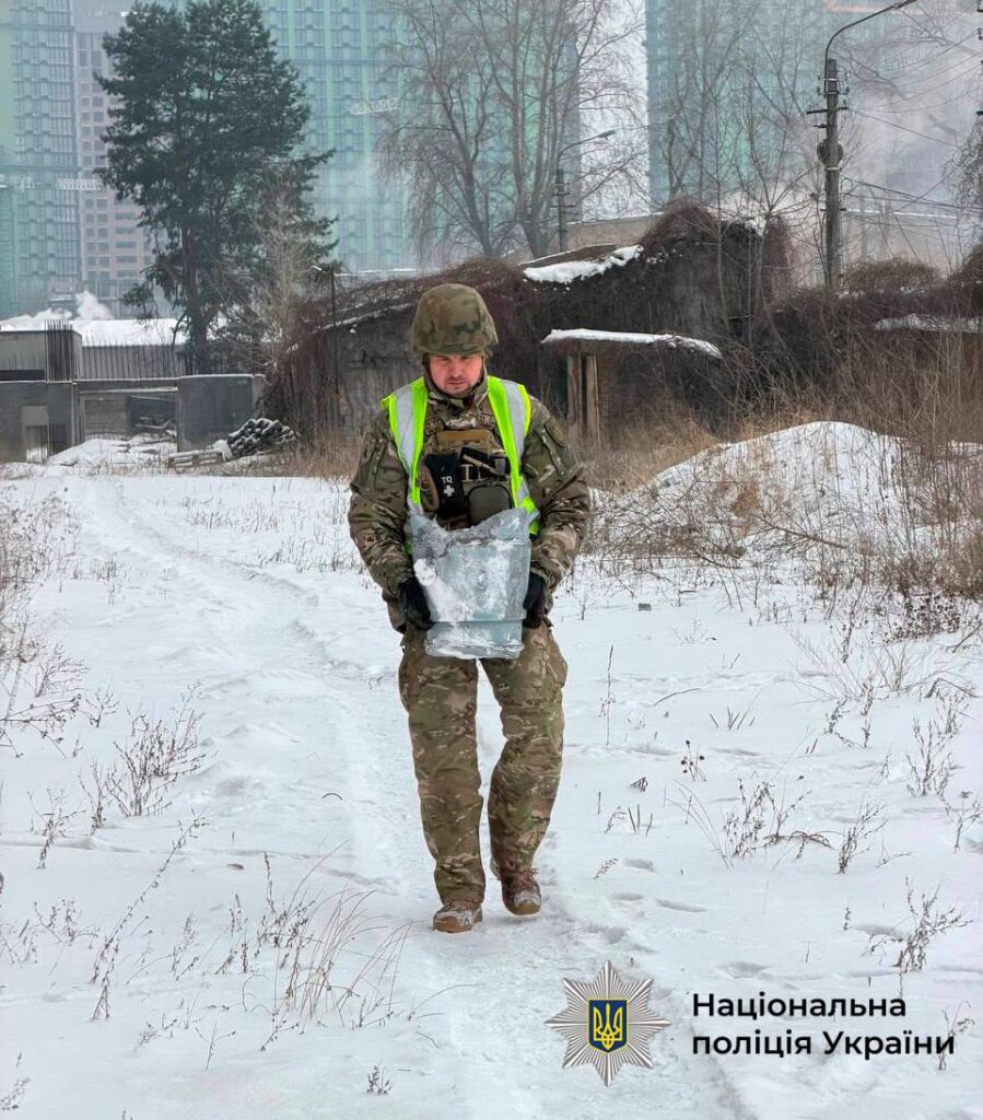 На Дарниці знайшли нездетоновану бойову частину дрона