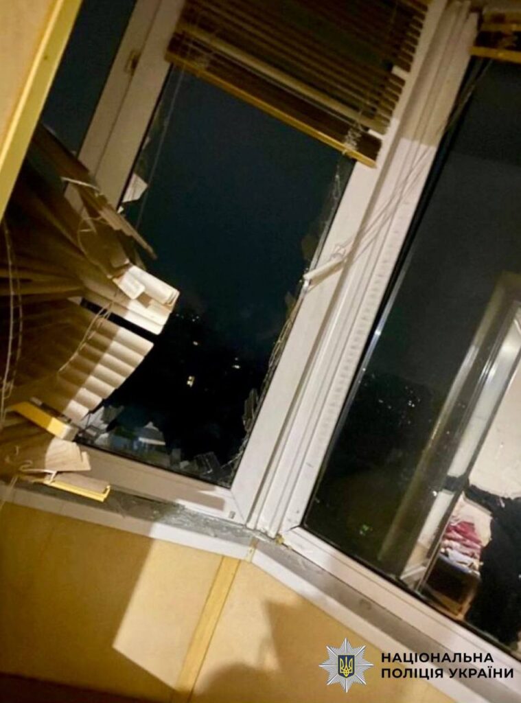 У Голосіївському районі ліквідували пожежу від падіння БпЛА (оновлено)
