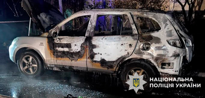 Киянин підпалив Hyundai через ревнощі