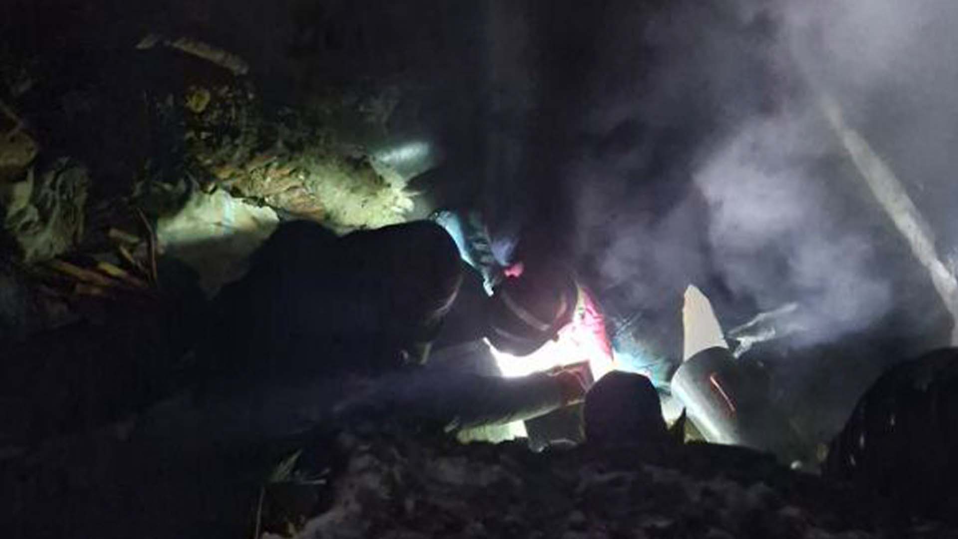 Освітлене місце аварії