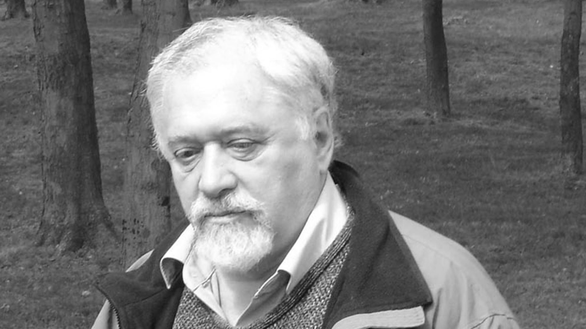 Чорно-біле портретне фото Семена Глузмана - українського психіатра, дисидента та правозахисника